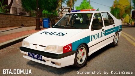 Renault 19 Turkish Police